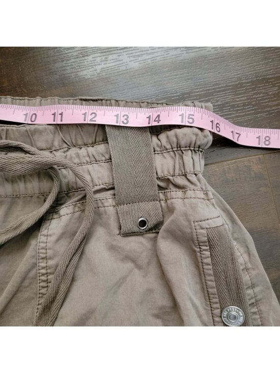 Free People Onset Cargo Pants Utility Y2K Parachute Relaxed Hipster Womens M - Picture 6 of 8